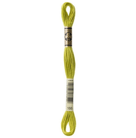 Fil à broder - vert absinthe - 166
