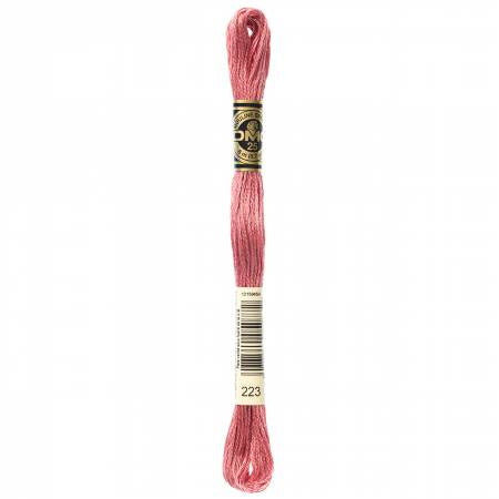 Fil à broder - bois de rose - 223