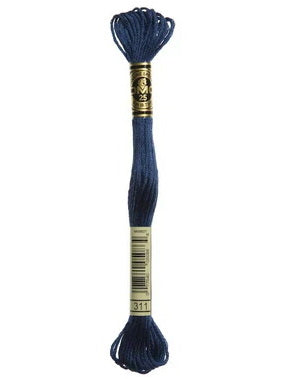 Embroidery floss - md navy blue - 311