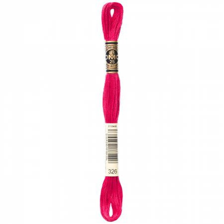Fil à broder - rouge rubis - 326
