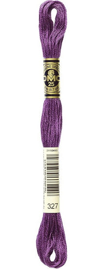 Fil à broder - violet foncé - 327