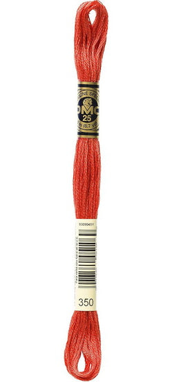 Embroidery floss - md coral - 350