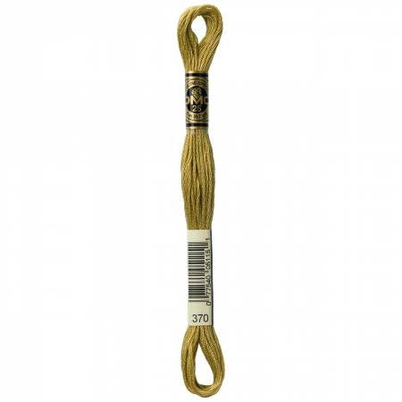 Embroidery floss - md mustard - 370