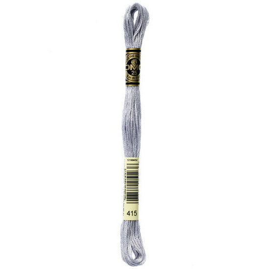 Embroidery floss - pearl gray - 415