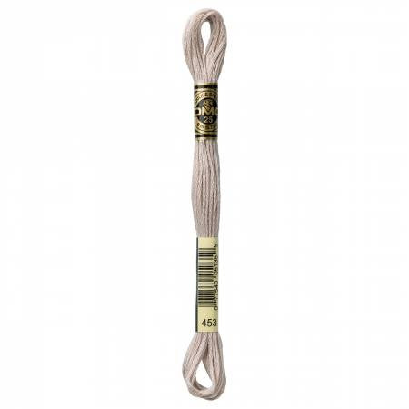 Embroidery floss - light shell gray - 453