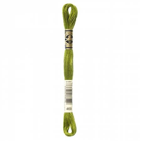 Embroidery floss - avocado green - 469