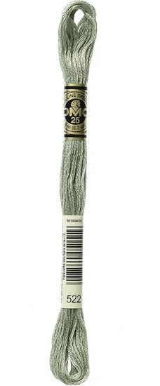 Embroidery floss - fern green - 522