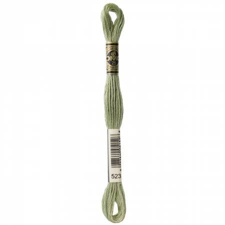 Embroidery floss - light fern green - 523