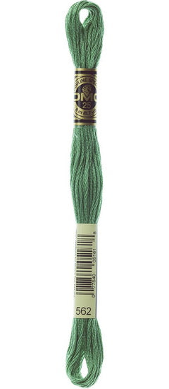 Fil à broder - malachite - 562