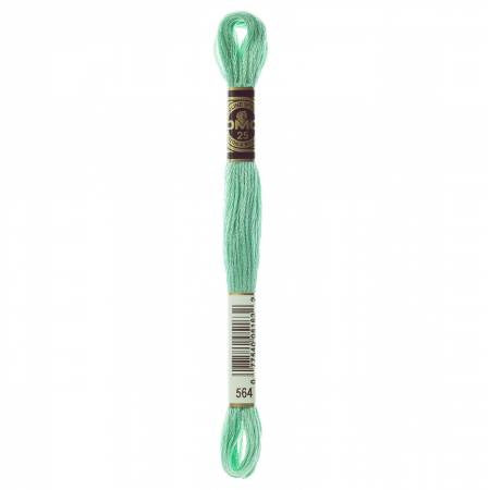 Fil à broder - vert malachite clair - 564