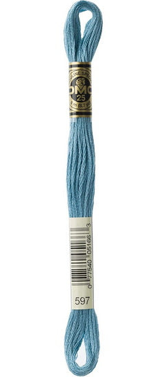 Fil a broder - banquise bleue - 597