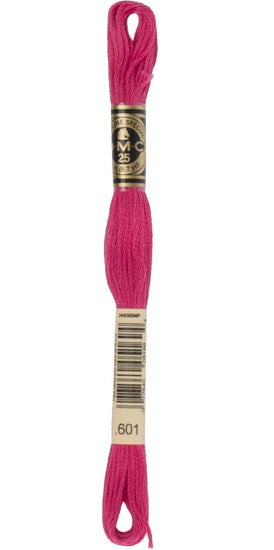 Embroidery floss - dark cranberry - 601