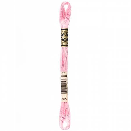Embroidery floss - v light cranberry - 605