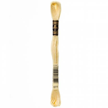Fil à broder - sable - 677