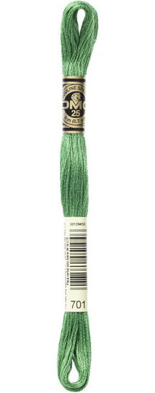 Embroidery floss - light green - 701