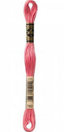 Embroidery floss - salmon - 760