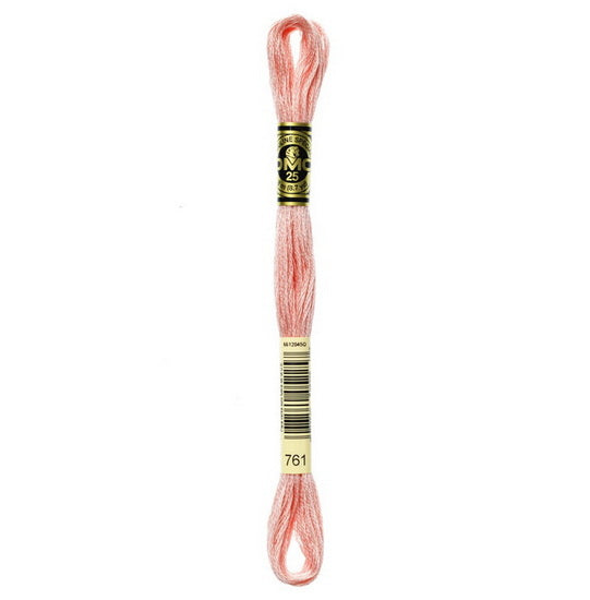 Fil à broder - rose aurore - 761