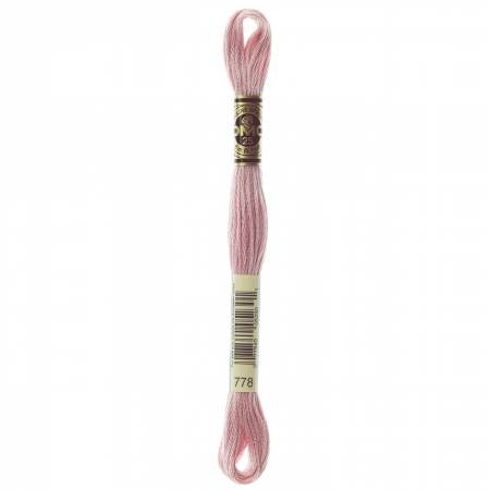 Embroidery floss - v light antique mauve - 778