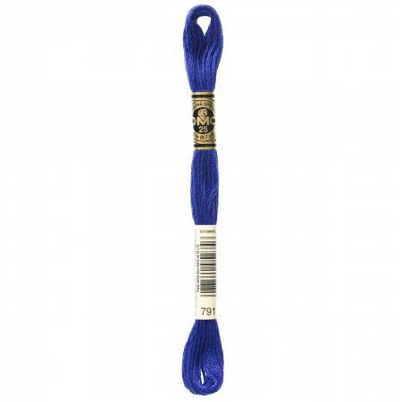 Embroidery floss - v dark cornflower blue - 791