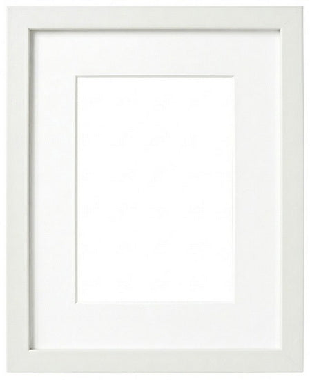 Cadre photo galerie blanc 8x10po pp 5x7po