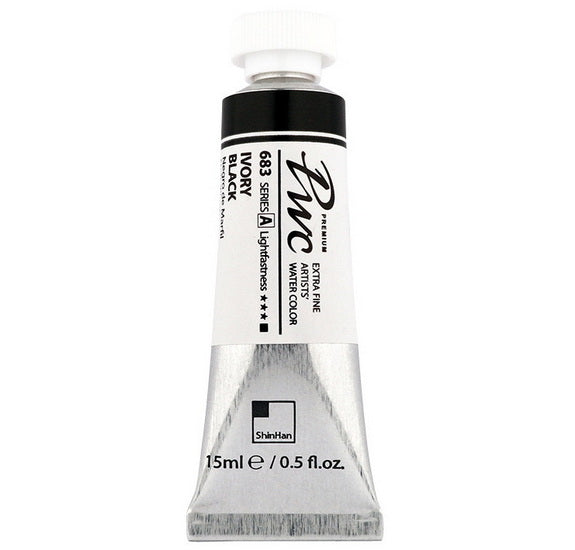 Extra Fine Watercolor Ivory Black - 15ml
