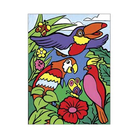 Ma première peinture à numéros oiseaux