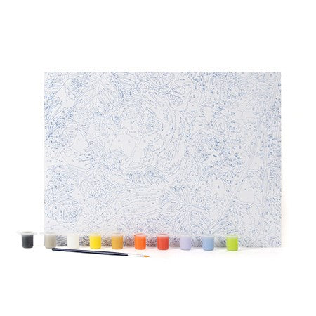 Paint By Numbers Junior Tiger in Shadows