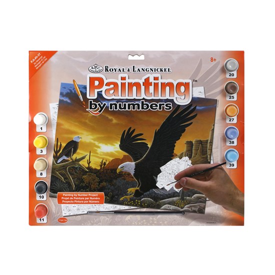 Peinture à numéros junior pygargues