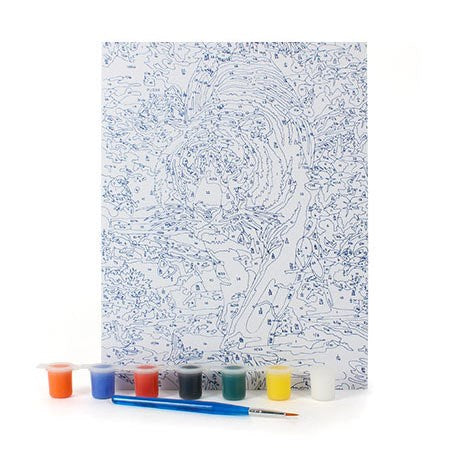 Peinture à numéros junior tigre