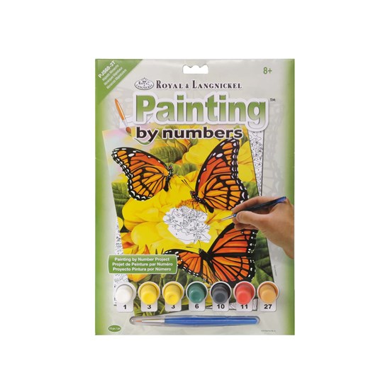 Peinture à numéros junior monarques majestueux