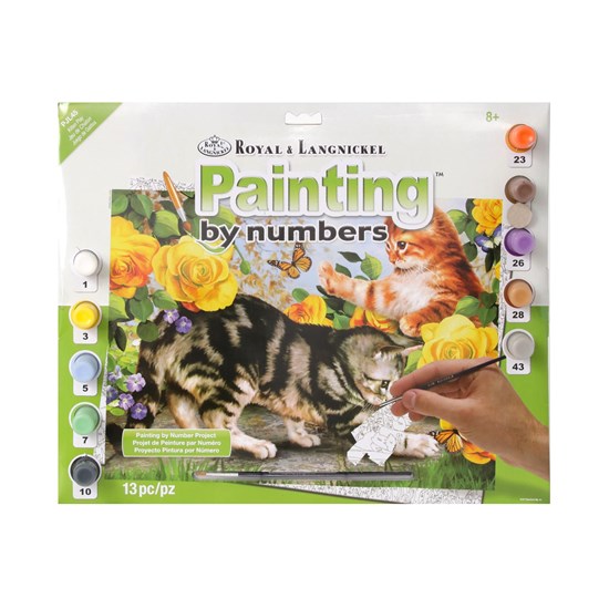 Peinture à numéros junior chatons enjoués
