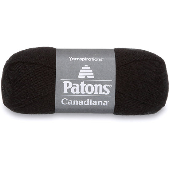 Canadiana yarn #4 - 100g - black