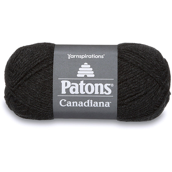 Canadiana yarn #4 - 170g - dark gray mix