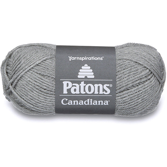 Canadiana yarn #4 - 170g - pale gray mix