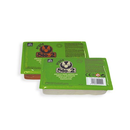 Argile sio-2 argila  1.5 kg - terra cotta