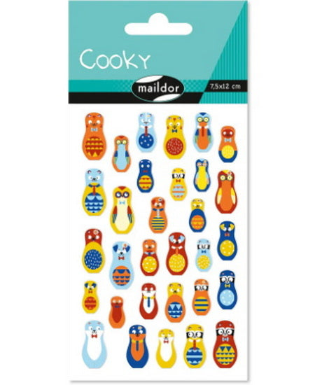 Cooky Stickers : Russian Dolls