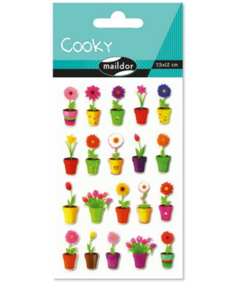 Cooky Stickers : Flowers