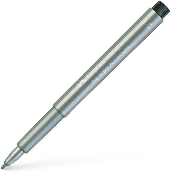 Marqueur pitt 1.5mm métallique argent