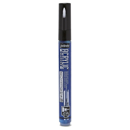 Acrylic marker - decomarker - 0.7 mm - cyan