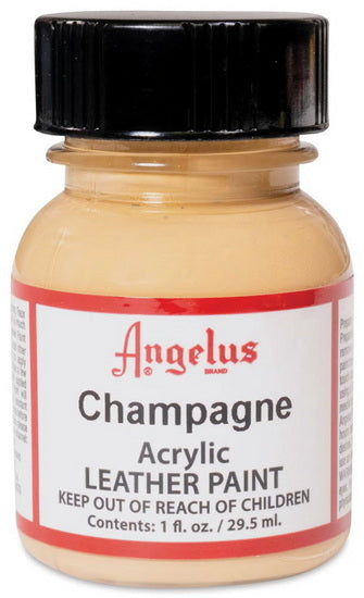 Acrylic Leather Paint		 - CHAMPAGNE OUNCE - 1 OUNCE