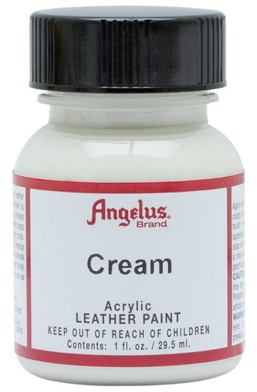 Acrylique pour cuir     - creme ounce - 1 ounce