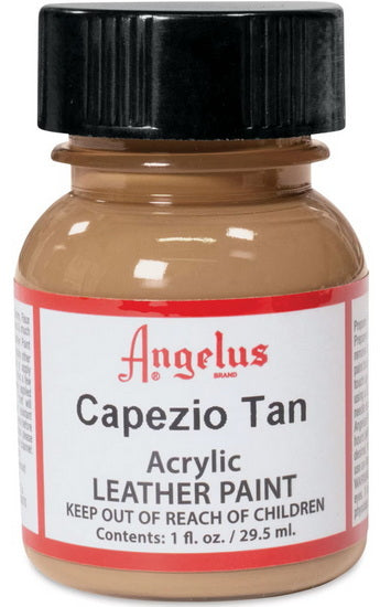 Acrylic Leather Paint		 - CAPEZIO TAN OUNCE - 1 OUNCE