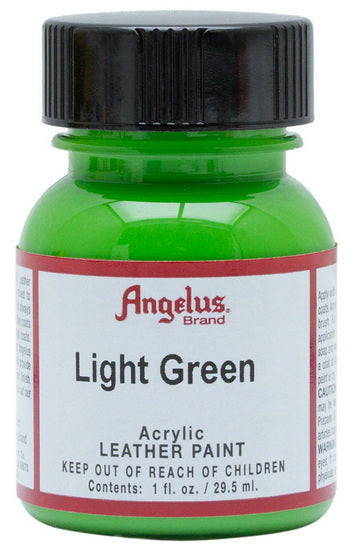 Acrylique pour cuir     - vert clair ounce - 1 ounce