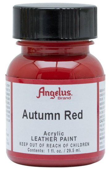 Acrylic Leather Paint		 - AUTMNE RED OUNCE - 1 OUNCE