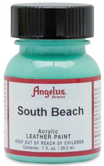 Acrylic Leather Paint		 - SOUTH BEACH OUNCE - 1 OUNCE