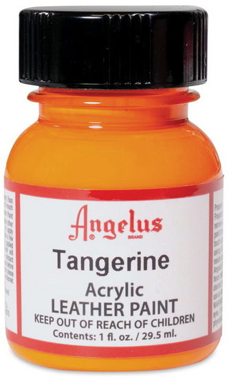 Acrylique pour cuir     - tangerine ounce - 1 ounce