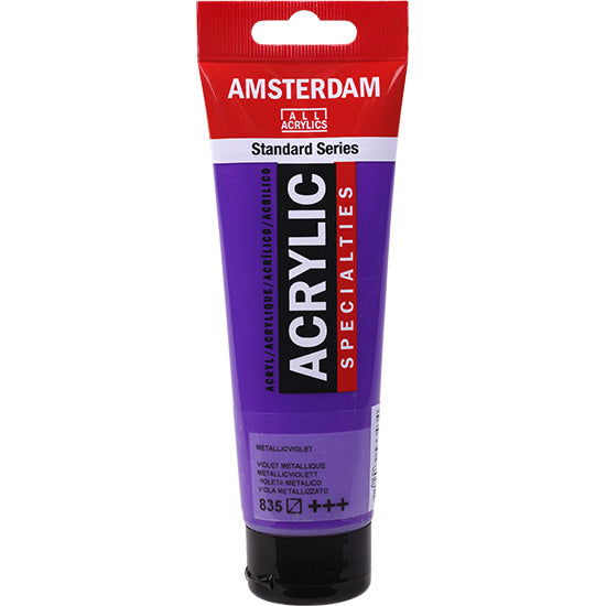 Amsterdam Acrylic Metallic Violet - 120ML