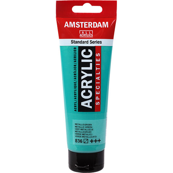 Amsterdam Acrylic Metallic Green - 120ML