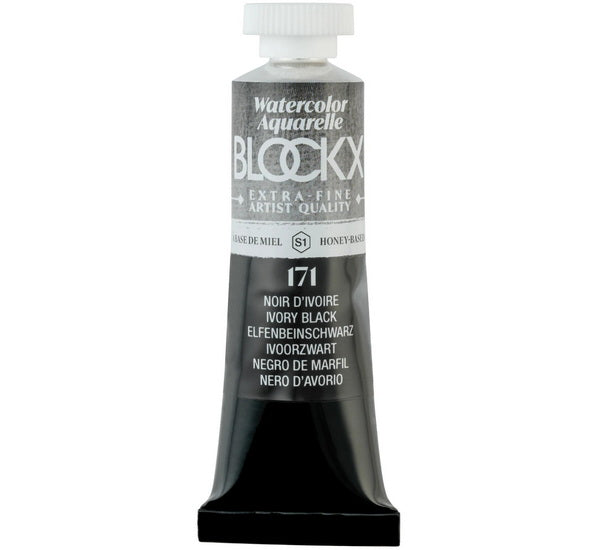 AQUARELLE BLOCKX - 15 ML Noir D Ivoire