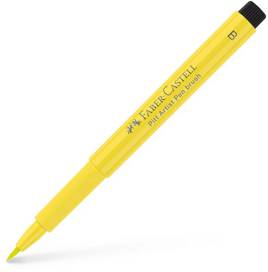 Marqueur pitt pointe pinceau glaçis jaune clair